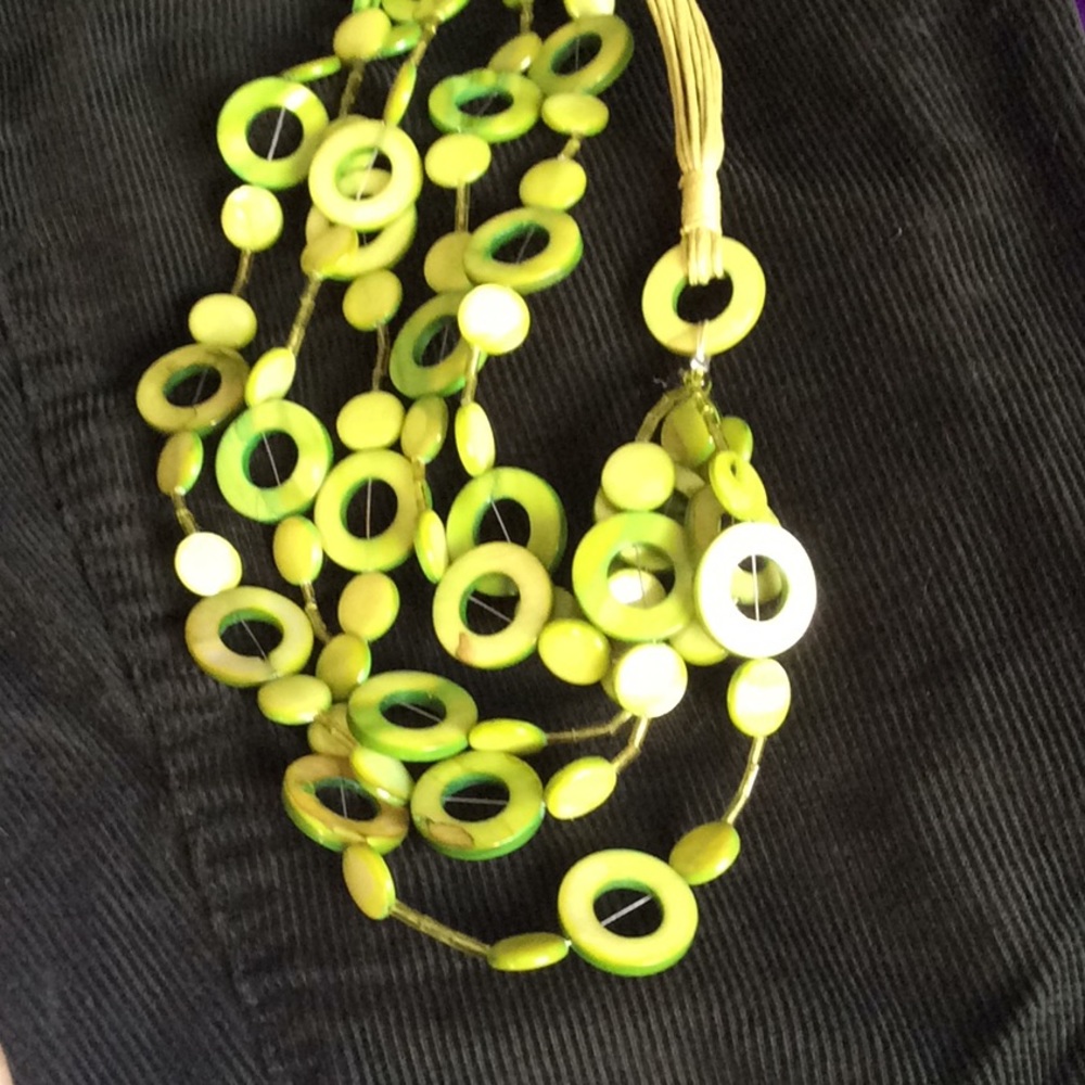 Green necklace